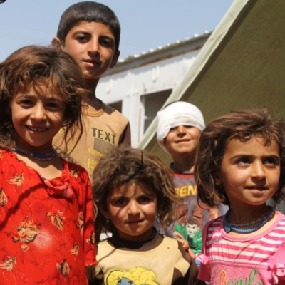 Iraqi refugee children