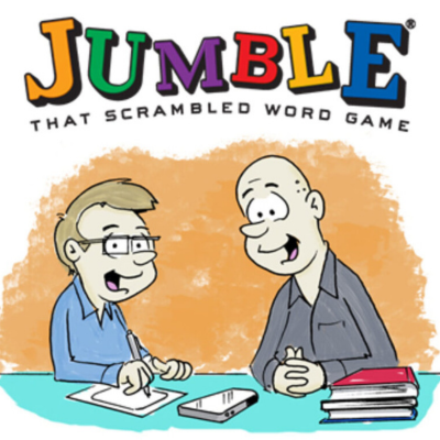 The Jumble puzzle logo