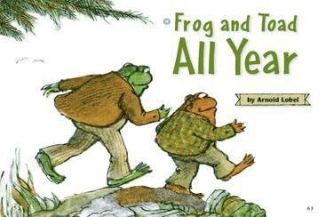 The cover of the book Frog and Toad All Year by Arnold Lobel.