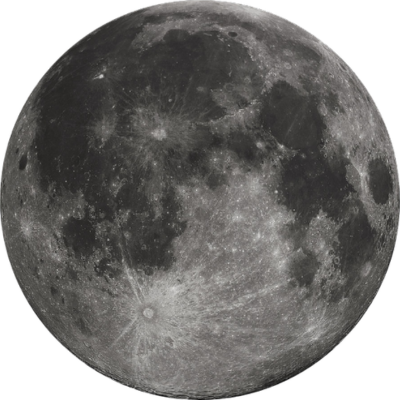 photograph of the Moon