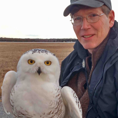 Migration - Scott Weidensaul with owl